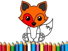 Vibrant Brushstrokes: Fox Coloring Book Technical Review