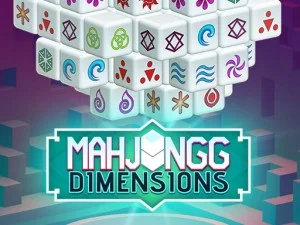 Experience the Ultimate 3D Mahjongg Dimensions Game: 350 Seconds of Fun!